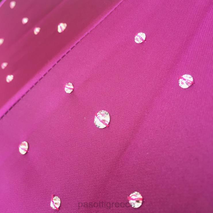 ομπρέλα | PASOTTI 185n 21284-18 a - ροζ ομπρέλα swarovski διπλό ύφασμα 2N6B8540 γυναίκες